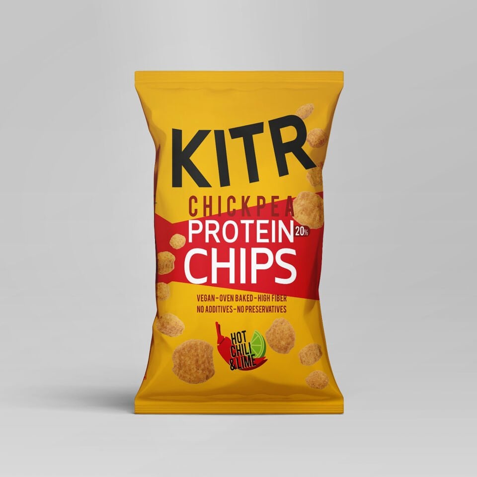 KITR Acı Biberli ve Lime Çeşnili Yüksek Proteinli Nohut Cipsi 50g