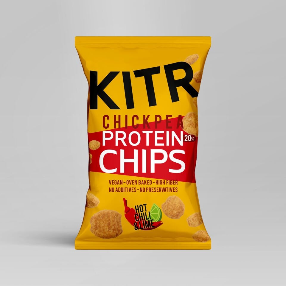 KITR Acı Biberli ve Lime Çeşnili Yüksek Proteinli Nohut Cipsi 50g