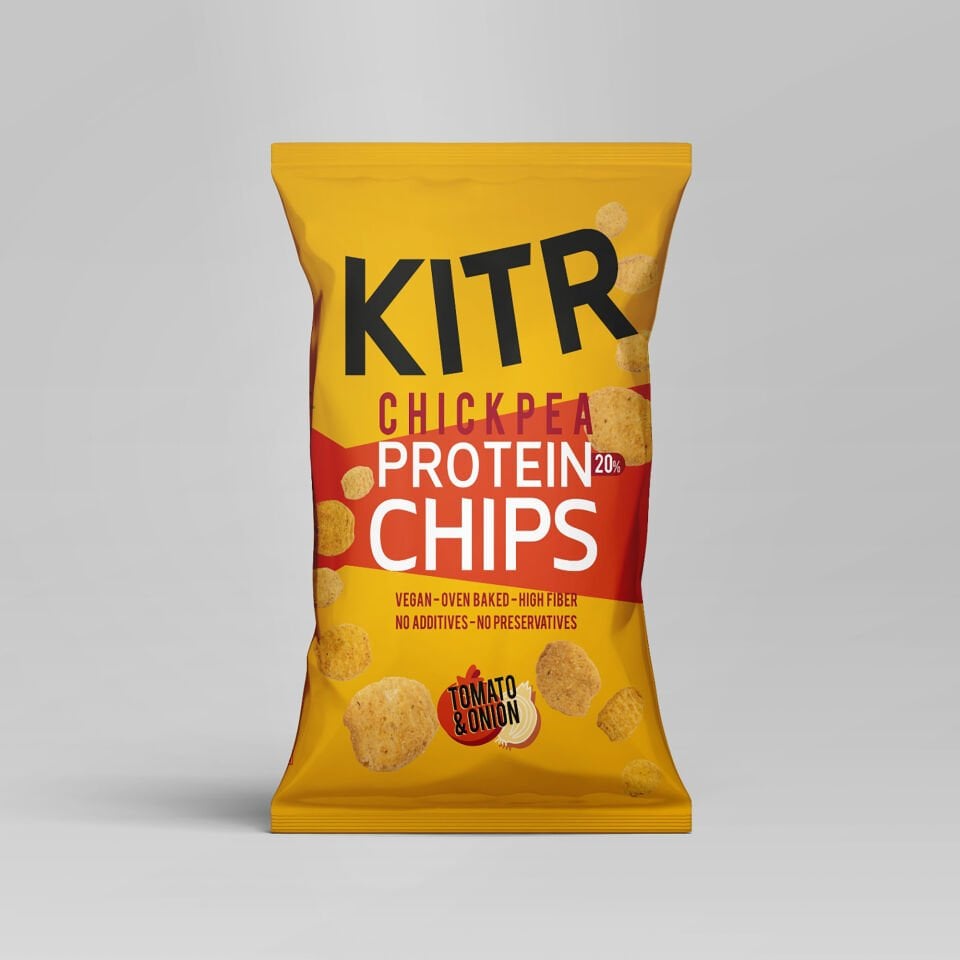 KITR Domates ve Soğan Çeşnili Yüksek Proteinli Nohut Cipsi 50g