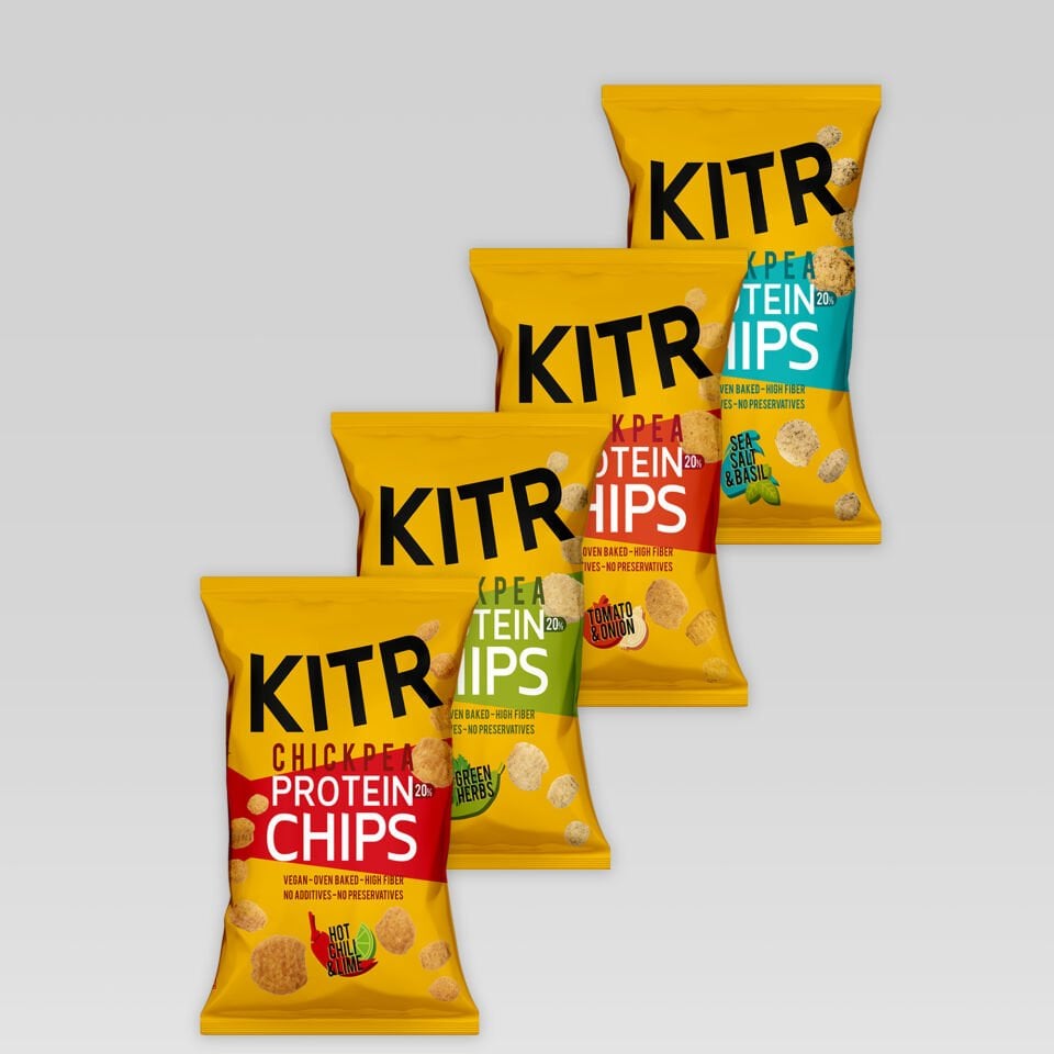 KITR Karışık Yüksek Proteinli Cips Paketi 4x50g